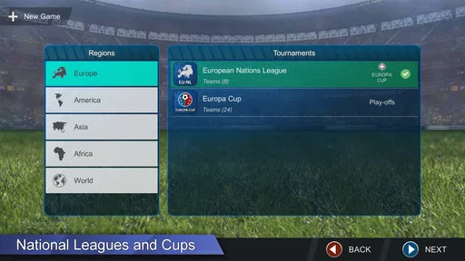 Pro League Soccer screenshot