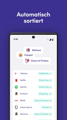 Finanzguru - Konten & Verträge screenshot