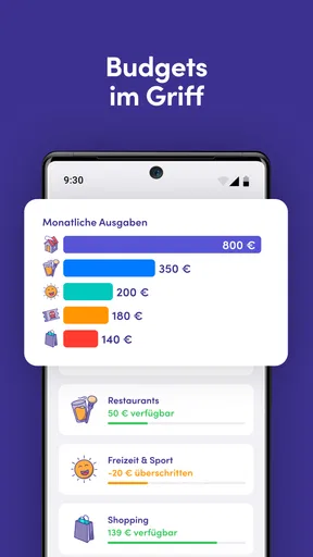 Finanzguru - Konten & Verträge screenshot