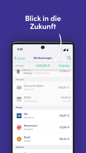 Finanzguru - Konten & Verträge screenshot