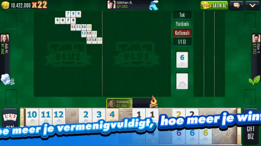 101 YüzBir Okey Plus screenshot