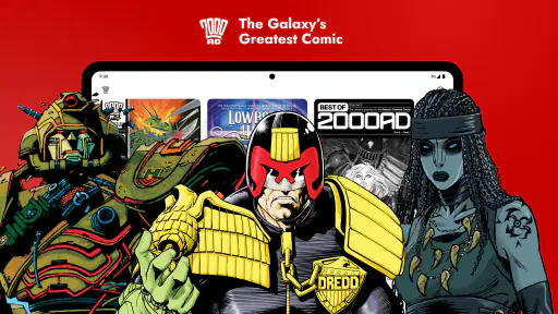2000 AD Comics and Judge Dredd screenshot