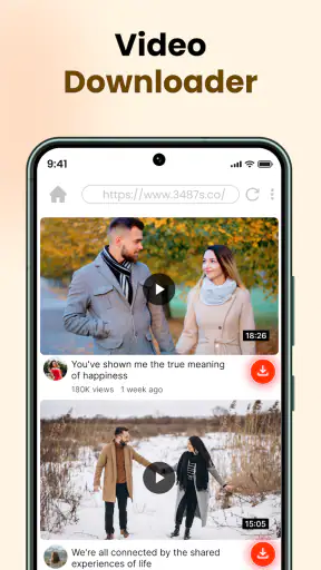 4K Video Player & Downloader screenshot