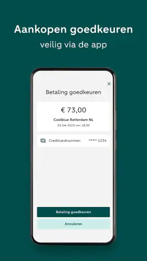 ABN AMRO Creditcard screenshot
