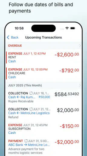 Account Book - Money Manager screenshot