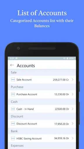 Accounting Bookkeeping screenshot