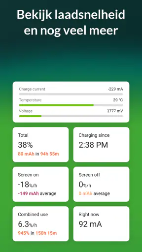 Accu​Battery - Batterij screenshot