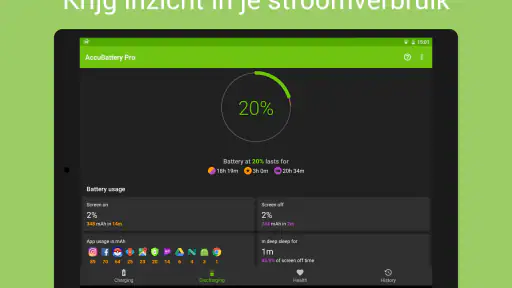 Accu​Battery - Batterij screenshot