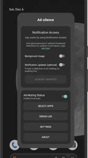 Ad-silence - OpenSource screenshot