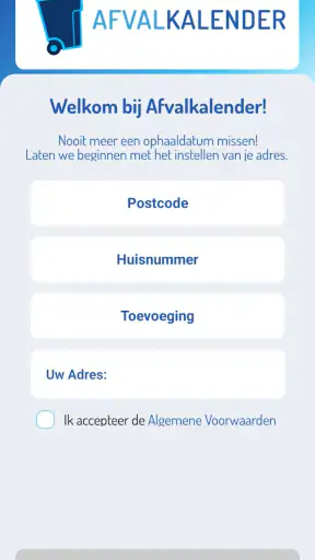 Afvalkalender screenshot