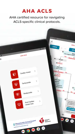 AHA ACLS screenshot