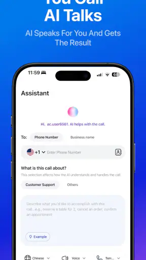 AI Call: Phone Call Translator screenshot