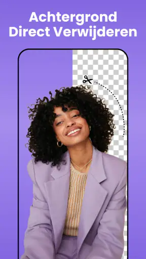 AI-Foto-Editor, Verwijderen screenshot
