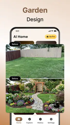 AI Home: AI-interieurontwerp screenshot