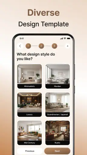 AI Home: AI-interieurontwerp screenshot
