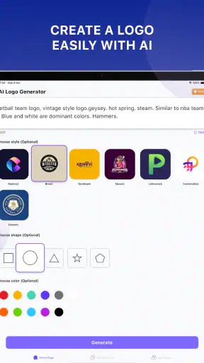 AI Logo Generator Logo Maker screenshot