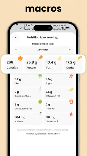 AI Recipe Generator: TasteBot screenshot