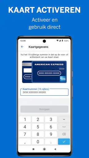 Amex Nederland screenshot