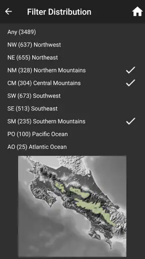 Animals of Costa Rica screenshot