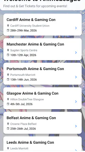 Animeleague screenshot