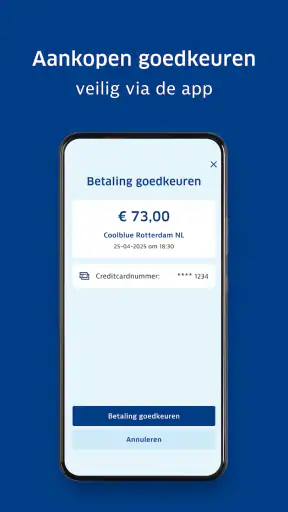 ANWB Creditcard screenshot