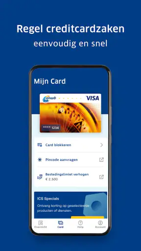 ANWB Creditcard screenshot