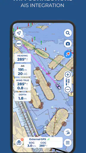 Aqua Map Boating screenshot