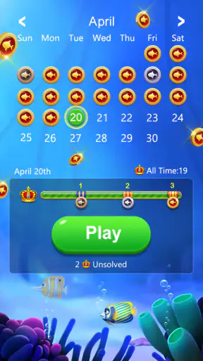Aquarium-Solitaire screenshot