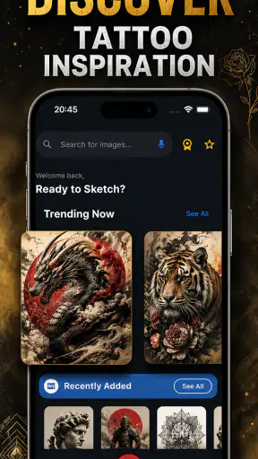 AR Draw&amp;Trace Tattoo screenshot