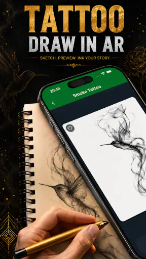 AR Draw&amp;Trace Tattoo screenshot