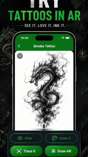 AR Draw&amp;Trace Tattoo screenshot