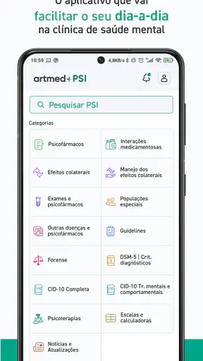 Artmed +PSI - Psicofármacos screenshot