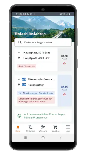ASFINAG screenshot