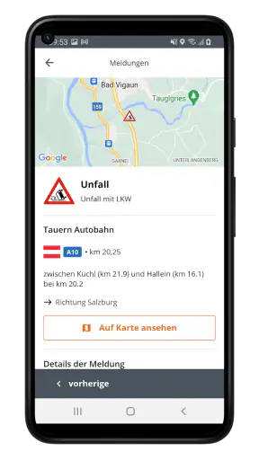 ASFINAG screenshot