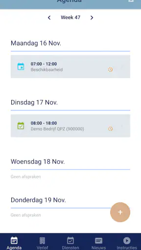 Assist Planner screenshot
