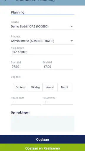 Assist Planner screenshot