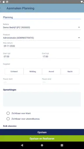 Assist Planner screenshot
