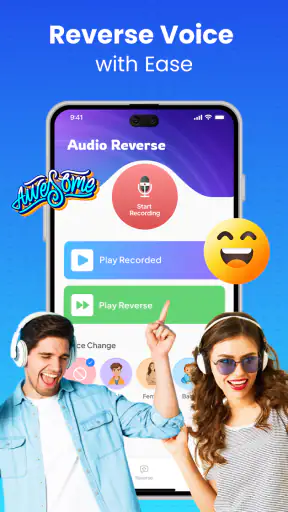 Audio en video omkeren screenshot