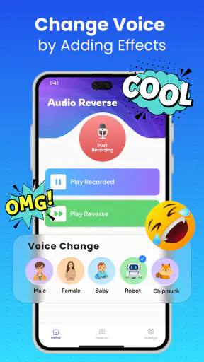 Audio en video omkeren screenshot