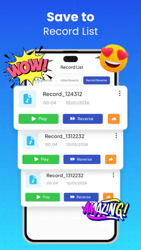 Audio en video omkeren screenshot