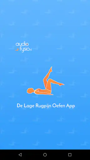 AudioFysio Lage Rugpijn App screenshot