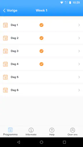 AudioFysio Lage Rugpijn App screenshot