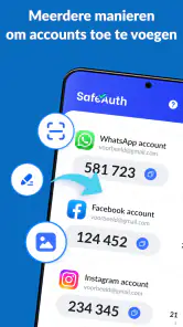 Authenticator App - SafeAuth screenshot