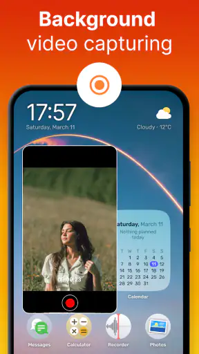 Auto Background Video Recorder screenshot