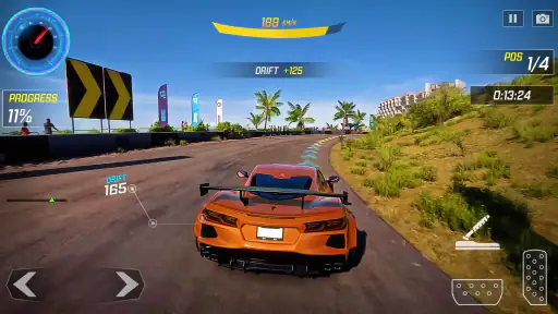 Auto Racen & Het rijden Spelle screenshot