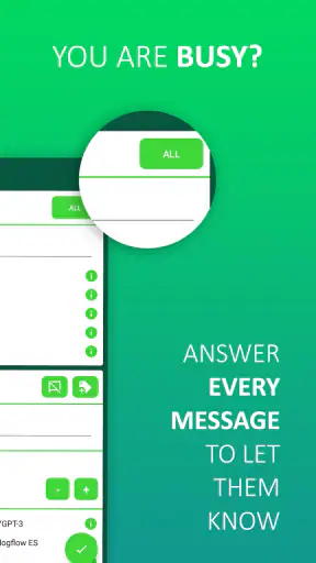 AutoResponder voor WA screenshot