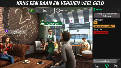 Avakin Life 3D Virtuele Wereld screenshot