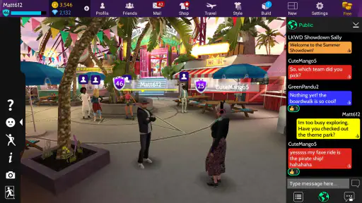 Avakin Life 3D Virtuele Wereld screenshot