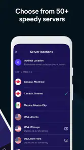 Avast SecureLine VPN Proxy screenshot