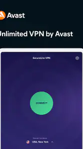 Avast SecureLine VPN Proxy screenshot